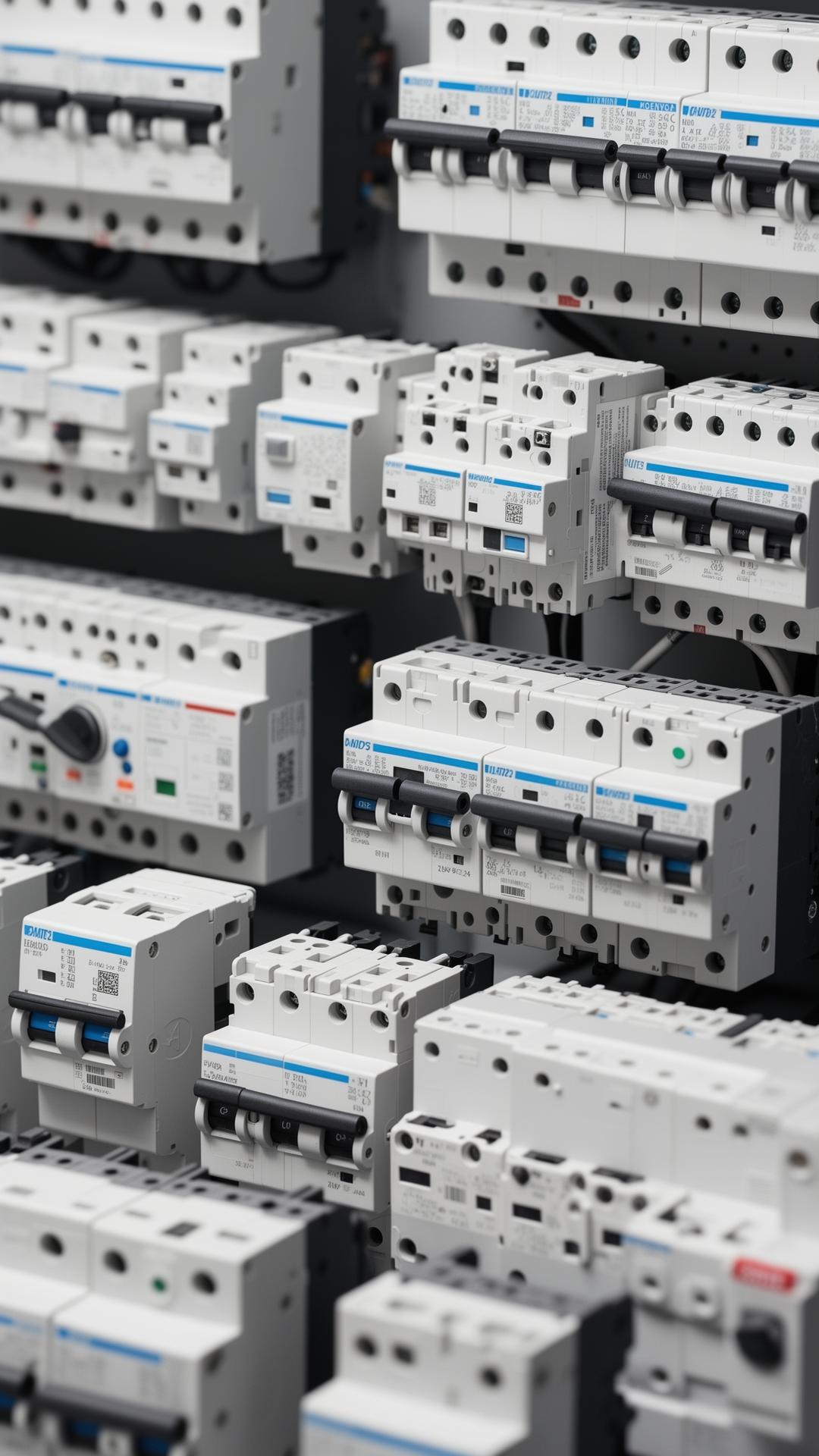 Tableros eléctricos, breakers y componentes para distribución comercial